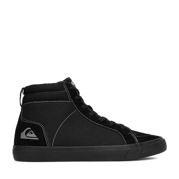Tenisówki Quiksilver. Czarne trampki męskie Quiksilver, bez wzorów, bez zapięcia. Za 149.99 zł.