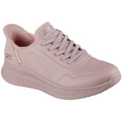 Adidasy Skechers Bobs Squad 4 - Key Look, Kobiety. Czerwone obuwie sportowe damskie Skechers, bez wzorów, ze skóry ekologicznej, bez zapięcia. Za 490.00 zł.