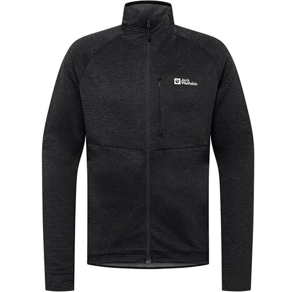 Kurtka w góry męska Jack Wolfskin Taiga. Czarne kurtki męskie Jack Wolfskin, m, bez wzorów, z materiału, klasyczne, bez kaptura. Za 605.00 zł.