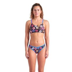 Strój Kąpielowy Damski Arena Donuts Bikini Bandeau. Fioletowe bikini ARENA, s, bez wzorów. Za 259.99 zł.