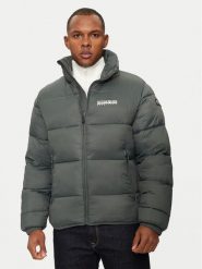 Napapijri Kurtka zimowa A-Suomi NP0A4GJF Zielony Regular Fit. Zielone kurtki męskie Napapijri, na zimę, m, bez wzorów, z syntetyku, bez kaptura. Za 699.99 zł.