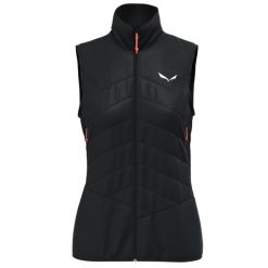 Damska kurtka bez rękawów Salewa Ortles Hyb Twr. Zielone kurtki sportowe damskie Salewa, s, bez wzorów, z materiału, bez ramiączek, bez kaptura, trekkingowe. Za 703.00 zł.