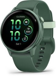 Zegarek sportowy Garmin Vivoactive 6 Zielony (010-02985-02). Zielone zegarki sportowe Garmin, bez wzorów. Za 1,389.00 zł.