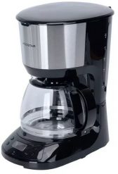 Ekspres do kawy przelewowy 750W 1.25L z dzbankiem do 10 filiżanek kawy. Ekspresy ciśnieniowe Aigostar. Za 172.05 zł.