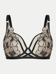 Chantelle Biustonosz z fiszbiną Lush C22OM0 Czarny. Czarne biustonosze Chantelle, bez wzorów, z syntetyku. Za 349.99 zł.