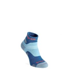 Skarpety turystyczne damskie Bridgedale Hike Midweight Performance Ankle. Niebieskie skarpetki damskie Bridgedale, bez wzorów. Za 104.99 zł.