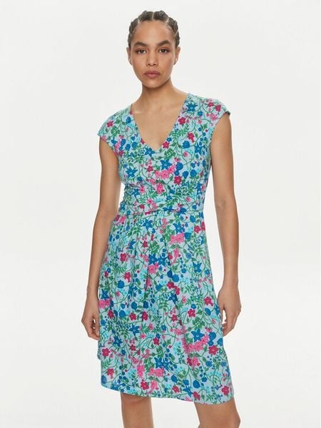 Weekend Max Mara Sukienka codzienna Vicino 2415621042 Kolorowy Regular Fit. Sukienki damskie Weekend Max Mara, na co dzień, xxl, bez wzorów, z bawełny, bez kołnierzyka, bez ramiączek, proste. Za 889.99 zł.