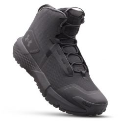 Buty trekkingowe męskie UNDER ARMOUR Valsetz Mid. Czarne trekkingi męskie Under Armour, bez zapięcia. Za 449.99 zł.