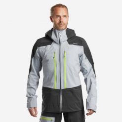 Kurtka skiturowa męska Wedze Mountain Touring. Szare kurtki sportowe męskie WED'ZE, na zimę, m, bez wzorów, z elastanu, bez kaptura, narciarskie. Za 849.99 zł.
