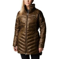 Kurtka zimowa damska Columbia Joy Peak Novelty. Brązowe kurtki sportowe damskie Columbia, na zimę, xs, bez wzorów, bez ramiączek, bez kaptura, trekkingowe. Za 899.00 zł.
