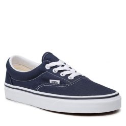 Tenisówki Vans. Niebieskie trampki i tenisówki damskie Vans, bez wzorów, bez zapięcia. Za 169.99 zł.