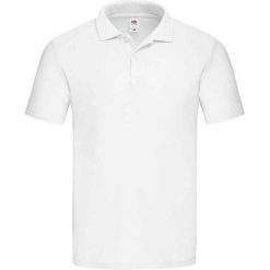 Oryginalna Koszulka Polo Dla Dorosłych Unisex. Białe koszulki sportowe damskie fruit of the loom, l, bez wzorów, bez ramiączek. Za 59.99 zł.