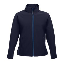 Kurtka Softshellowa Damska Do Druku. Niebieskie kurtki sportowe damskie Regatta, xl, bez wzorów, z materiału, bez ramiączek, bez kaptura, trekkingowe. Za 91.99 zł.