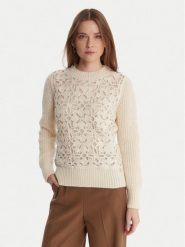 Artigli Sweter ACMA002802 Écru Regular Fit. Swetry nierozpinane damskie Artigli, s, bez wzorów, z wiskozy, bez kołnierzyka, bez ramiączek. Za 289.99 zł.