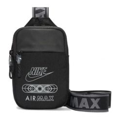 Saszetka na ramię torebka Nike. Czarne saszetki i nerki męskie Nike, na ramię. Za 73.00 zł.