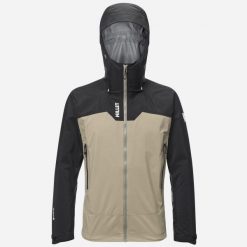 Kurtka Alpinistyczna Millet Kamet GTX. Brązowe kurtki męskie Millet, na zimę, l, bez wzorów, z gore-texu, z kapturem. Za 1,593.60 zł.