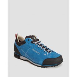 Buty trekkingowe męskie Dolomite Cinquantaquattro Hike Low EVO GTX. Niebieskie buty zimowe męskie Dolomite, bez wzorów, bez obcasa, bez zapięcia. W wyprzedaży za 790.00 zł.