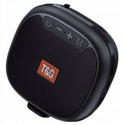GŁOŚNIK BLUETOOTH NA ROWER PRZENOŚNY CZARNY BEZPRZEWODOWY MOBILNY USB. Czarne głośniki przenośne AMT. Za 105.88 zł.