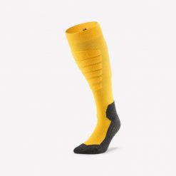 Skarpety narciarskie i snowboardowe dla dorosłych Wedze 100 Plus. Skarpetki damskie WED'ZE, bez wzorów, z elastanu. Za 39.99 zł.