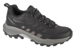 Buty trekkingowe męskie, Speed Strike 2. Czarne trekkingi męskie Merrell, z materiału, przed kostkę, bez zapięcia. Za 444.00 zł.
