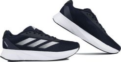 Adidas Buty męskie do biegania adidas Duramo SL granatowe IE9690 43 1/3. Buty sportowe męskie Adidas, bez wzorów, bez zapięcia, do biegania. Za 250.66 zł.