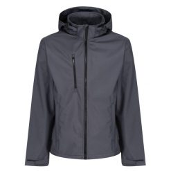 Męska Kurtka Venturer 3warstwowa Soft Shell Z Kapturem. Czarne kurtki męskie Regatta, m, bez wzorów, sportowe, z kapturem. Za 199.99 zł.