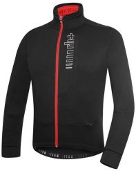 RH+ Kurtka męska Beta Jersey black-red r. L (ICU0254). Czarne kurtki męskie l, bez wzorów, z jersey, bez kaptura. Za 565.57 zł.
