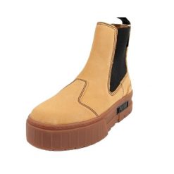 Damskie Zamszowe Buty Chelsea Mayze. Brązowe obuwie trekkingowe damskie Puma, z zamszu, bez zapięcia. Za 440.99 zł.