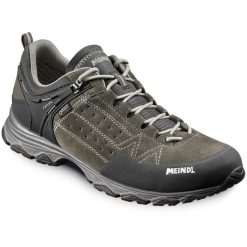 Buty turystyczne męskie Meindl Ontario Gore-Tex. Czarne buty zimowe męskie MEINDL, bez wzorów, z gore-texu, bez obcasa, bez zapięcia. Za 969.00 zł.