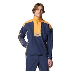Kurtka sportowa męska Riptide II Retro Windbreaker Anorak. Niebieskie kurtki sportowe męskie Columbia, m, bez wzorów, z materiału, bez kaptura, trekkingowe. Za 299.99 zł.
