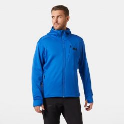 Bluza z kapturem Helly Hansen Odin Thermal Pro. Niebieskie bluzy sportowe męskie Helly Hansen, na zimę, bez wzorów, z kapturem, narciarskie. Za 595.50 zł.