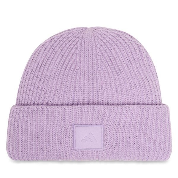 Czapka adidas. Fioletowe czapki męskie Adidas, na zimę, bez wzorów. Za 79.99 zł.