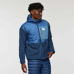 Kurtka męska Cotopaxi M'S Trico Hybrid Hooded Jacket, Deep Sea, S. Niebieskie kurtki męskie Cotopaxi, m, bez wzorów, bez kaptura. Za 622.00 zł.