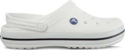 Crocs Klapki Crocs Crocband White Unisex M13. Białe klapki męskie Crocs, bez wzorów, bez zapięcia. Za 214.84 zł.