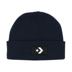 Czapka Converse granatowa 10025367-A06. Niebieskie czapki damskie Adidas, bez wzorów, z syntetyku, sportowe. Za 95.00 zł.