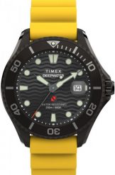 Zegarek męski Timex TW2W81700 żółty. Żółte zegarki męskie Timex, bez wzorów. Za 1,889.61 zł.