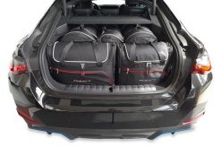 Torby Do Bagażnika Bmw I4 Gran Coupe 2021+ 5Szt Kjust. Czarne torby podróżne damskie KJUST, bez wzorów, z kauczuku. Za 1,398.00 zł.
