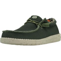 Tenisówki Hey Dude Model 40161h Kolor Zielony. Zielone trampki i tenisówki damskie SENZA MARCA, bez wzorów, z tkaniny, bez zapięcia. Za 327.35 zł.