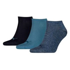 Zwykłe Skarpety Do Kostki Unisex Dla Dorosłych (zestaw 3 Sztuk). Niebieskie skarpetki damskie Puma, bez wzorów. Za 57.99 zł.