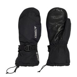 Rękawice Terrex GORE-TEX Over-The-Cuff. Czarne rękawiczki damskie Adidas, bez wzorów, z gore-texu. Za 649.00 zł.