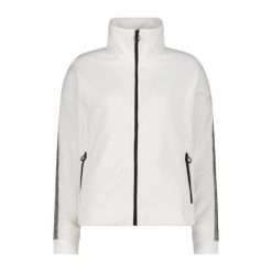 Damska kurtka wodoodporna CMP Arctic. Białe kurtki sportowe damskie CMP, bez wzorów, bez ramiączek, bez kaptura, trekkingowe. Za 356.00 zł.