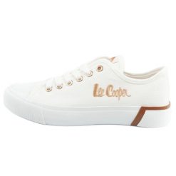 Buty Trampki Lee Cooper LCW-25-31-3428L Białe. Białe trampki i tenisówki damskie bez wzorów, z gumy, bez zapięcia. Za 242.91 zł.