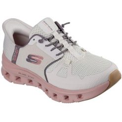 Buty sportowe damskie Skechers Glide step Pro. Brązowe obuwie sportowe damskie Skechers, bez wzorów, bez zapięcia. Za 690.00 zł.