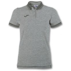 Koszulka polo do tenisa damska Joma Bali II. Szare bluzki damskie Joma, xl, bez wzorów, sportowe, bez kołnierzyka, bez ramiączek. Za 248.00 zł.