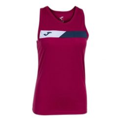 Damski tank top Joma. Czerwone topy damskie Joma, xs, bez wzorów, bez kołnierzyka, bez ramiączek. Za 147.50 zł.