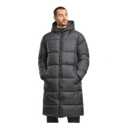 Długa kurtka puchowa Urban Classics. Czarne kurtki męskie Urban Classics, na zimę, m, bez wzorów, z puchu, bez kaptura. Za 425.00 zł.