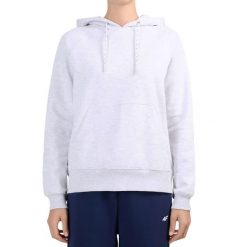 Bluza damska 4F z kapturem, regular fit. Szare bluzy damskie 4F, xl, bez wzorów, z bawełny, klasyczne, bez ramiączek, z kapturem. Za 113.99 zł.