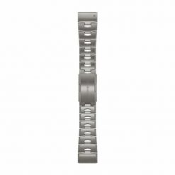 Pasek do zegarka Garmin Quickfit 26. Szare zegarki damskie Garmin, metalowe. Za 942.35 zł.