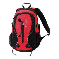 Plecak Turystyczny Mandor 20L. Czerwone plecaki męskie Hi-tec, bez wzorów, z materiału. Za 153.99 zł.