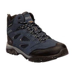 Męskie Buty Trekkingowe HolcombeIEP Mid. Niebieskie buty zimowe męskie Regatta, na wiosnę, bez zapięcia. Za 223.99 zł.